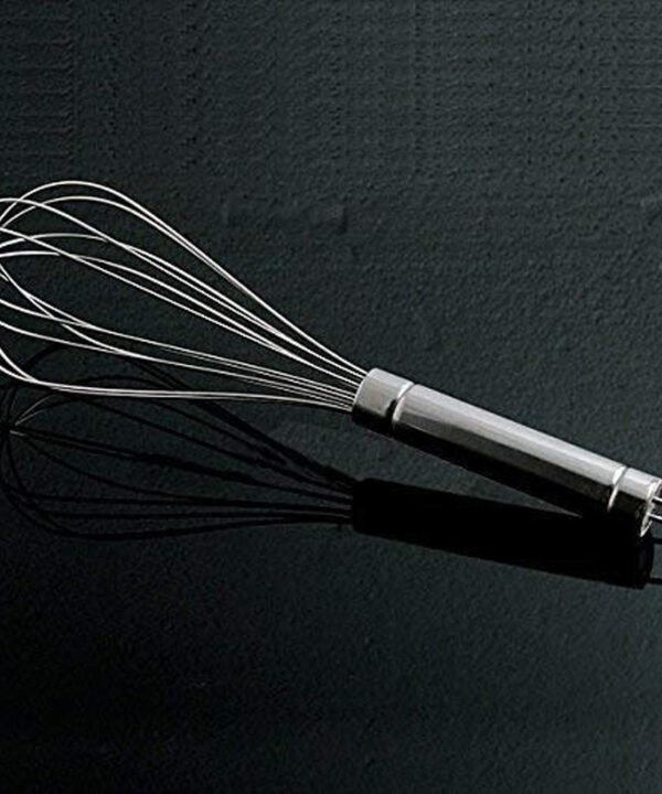 SS Whisk-Sturdy Stainless Steel Hand Mixer for Homes, Cafes & Bakeries - Medium