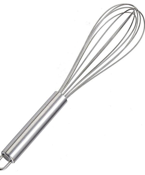 SS Whisk-Sturdy Stainless Steel Hand Mixer for Homes, Cafes & Bakeries - Big