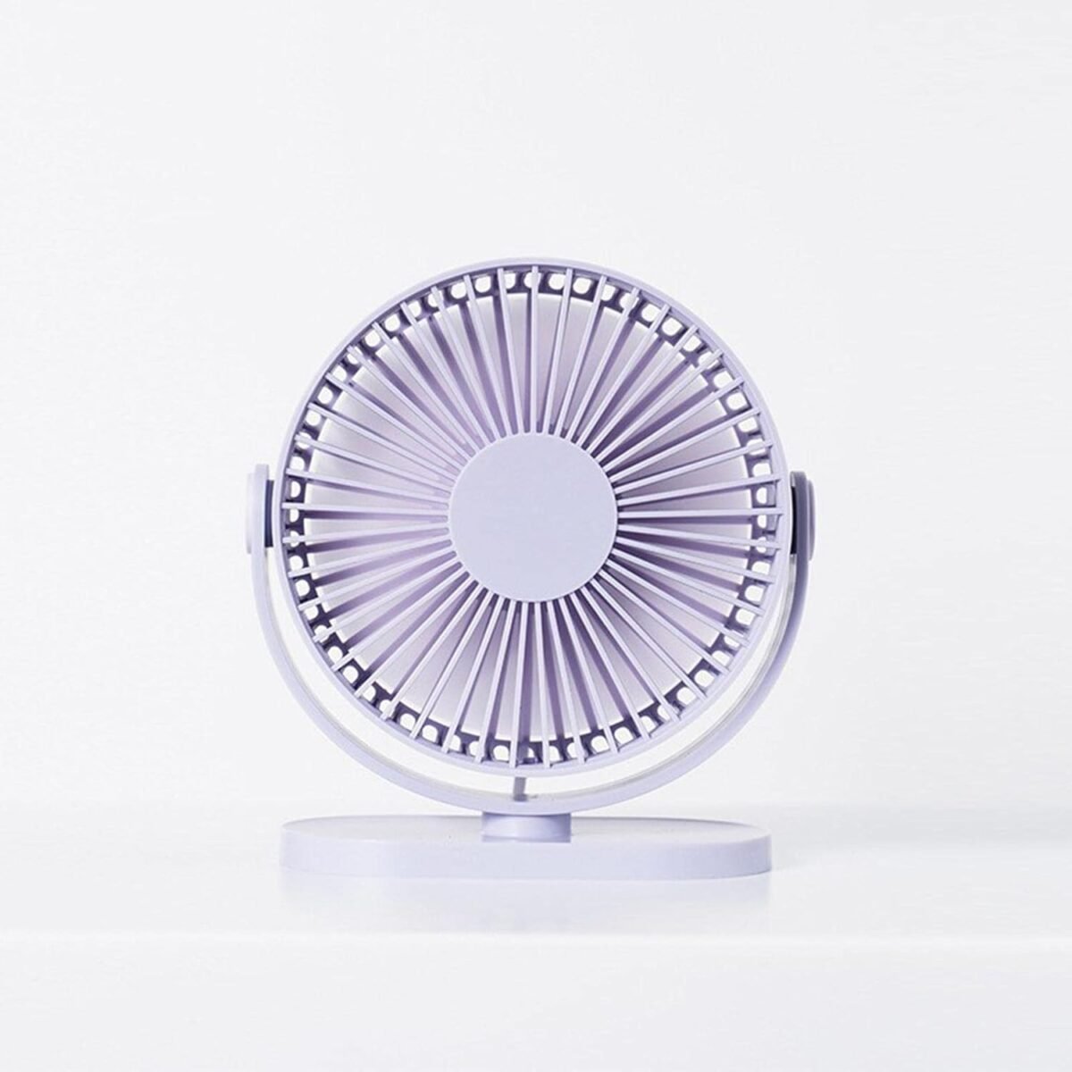 Akari AK-501 Rechargeable USB Type-C Mini Table Fan with LED Light, 3-Speed Air Circulator - MySmartiee - Image 3