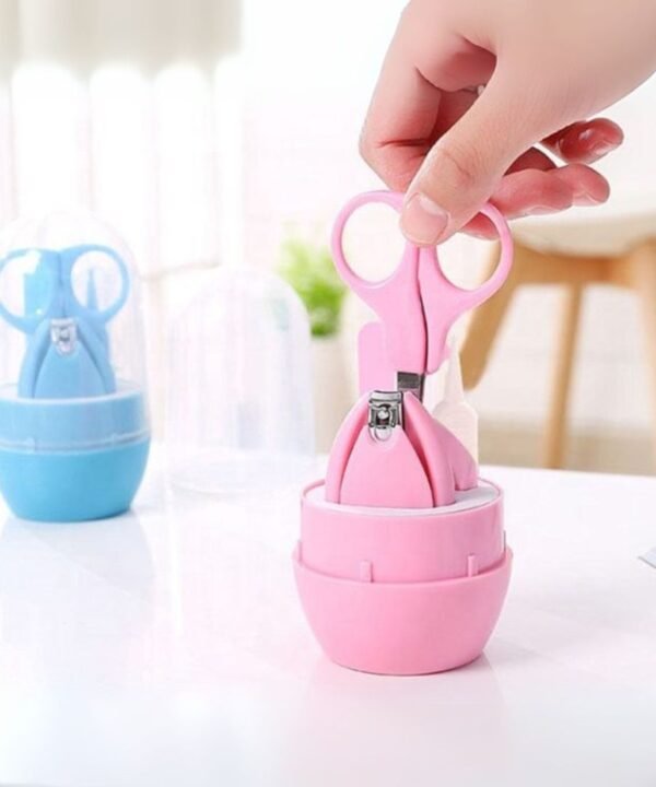 Baby Grooming Kit with Scissors - Pink Infant & Toddler Care Set, Perfect Baby Shower Gift - MySmartiee