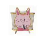 White Rabbit Storage Basket - Cute Kids Toy & Home Decor Organizer