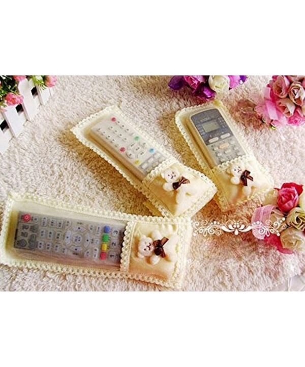 Fabric Remote Control Cover, Dust Proof Protective Case for Universal Remotes