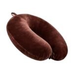 Cotton Blend Neck Pillow for Travel, Airplane Headrest