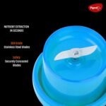 Pigeon Personal Blender - Blue, Compact Blender for Smoothies & Shakes - Image 4