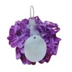 50pcs Plastic Cloth Clips - Rust-Resistant, Strong Hold | Orange & Red