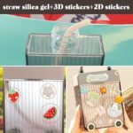 Water Bottles Cute Suitcase Shaped Drinking Purse with Adjustable Strap, BPA-Free - Image 2