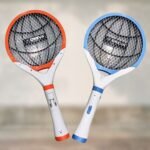 Rechargeable Mosquito Bat | Insect Killer Racket with LED Light | Fly Swatter | 400mAh