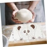 Silicone Baking Mat with Belan & Scraper | Non-Stick Kneading Mat for Dough & Cake - Image 3