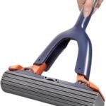 Portable Self-Squeeze Mini Mop - Sponge Mop for Kitchen Counter & Desktop Cleaning