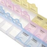 Pill Medicine Organizer Box | 21 Days Storage Reminder Case | 3 Week Pill Box Plastic - Image 4