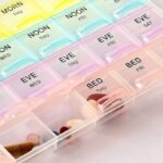 Pill Medicine Organizer Box | 28 Days Storage Reminder Case | Weekly Pill Box Plastic - Image 4