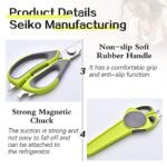 10-in-1 Kitchen Scissors Stainless Steel Shears with Magnetic Holder - Must-Have Cutter - Image 8