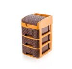 3 Layer Multipurpose Drawer Organizer | Storage Box for Office, Home, School - Small Size - Image 4