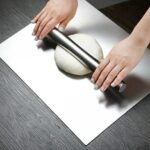 Stainless Steel Chopping Board - Non-Slip, Rust-Proof