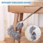 Microfiber Duster with Extension Pole | 11ft Ceiling Fan & Roof Cleaner | Must-Have Tool - Image 9