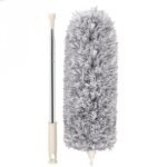 Microfiber Duster with Extension Pole | 11ft Ceiling Fan & Roof Cleaner | Must-Have Tool