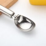 Stainless Steel Ice Cream Scoop - 19cm with Tubular Handle, Multipurpose - Image 4
