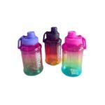 IMEBO Gradient Water Bottle with Sipper Cap - Leak-Proof, BPA-Free, 1L Capacity