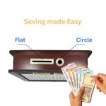 Wooden Money Bank - ₹100,000 Savings Goal Tracker for Kids & Adults - Image 3