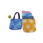 Eco-Friendly Tote Bag - Organic Cotton with Adjustable Crossbody Strap & Top Handle