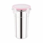 Click and Seal Lock Stainless Steel Tumbler - 600ml Airtight Fusion Container for Travel & Kitchen - Image 2