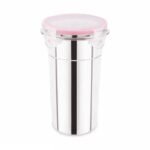 Click and Seal Lock Stainless Steel Tumbler - 600ml Airtight Fusion Container for Travel & Kitchen