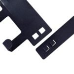 Metal Door Hanger, 7 Hook Over The Door Hook for Organizing Clothes & Accessories - Image 3