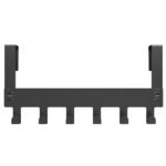 Metal Door Hanger, 7 Hook Over The Door Hook for Organizing Clothes & Accessories - Image 2