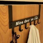 Metal Door Hanger, 7 Hook Over The Door Hook for Organizing Clothes & Accessories - Image 4