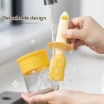 Duck Oil Dispenser, 200ml Plastic with Silicone Brush for Kitchen, Baking & BBQ - Image 6