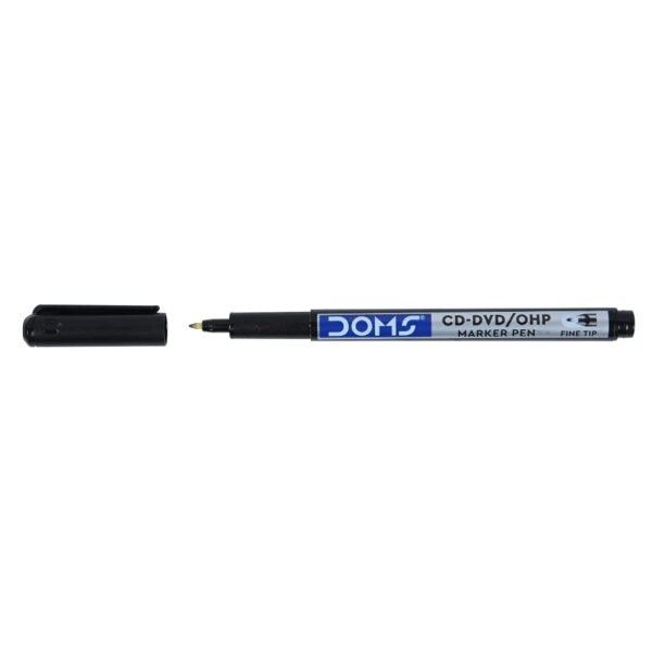 Doms CD-DVD/OPH Marker Pen - Black