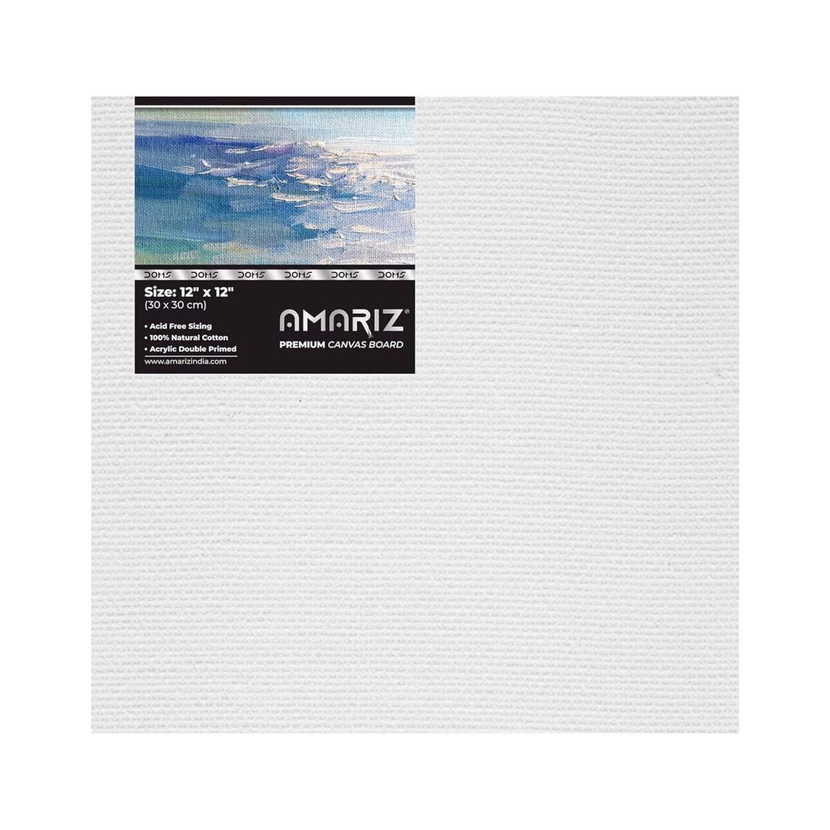 Doms Canvas Board 12*12 - Image 1