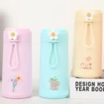 300 Ml Flower Glass Bottle