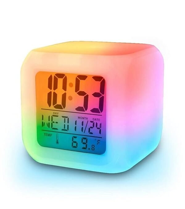 3 Cell color change clock - MySmartiee