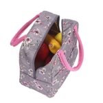 Pink Flower Lunch Bag - Image 2