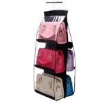 6 Pocket Hanging Handbag Organizer