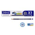 Doms X - TRA SUPER DARK Graphite Pencil Pack of 10
