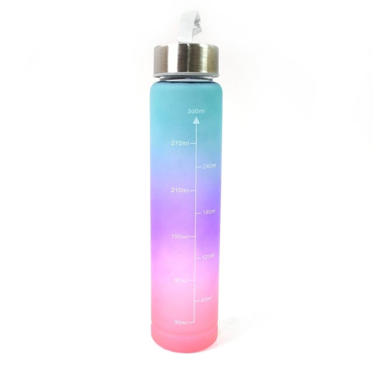 Motivational Water Bottle with Mobile Stand- 300ml - Image 1