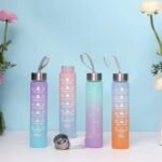 Motivational Water Bottle with Mobile Stand- 300ml - Image 2