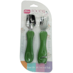 Stainless Steel Baby Spoon & Fork Set | BPA-Free, Food Grade PP, Ideal for 12+ Months Kids - Image 5