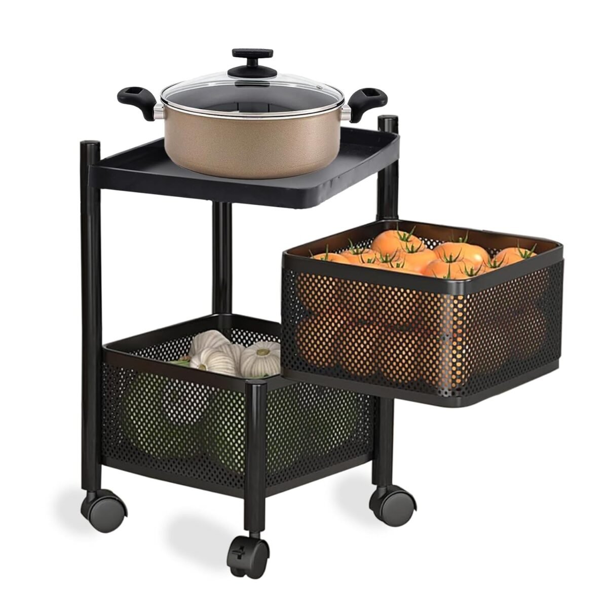 2 Layer Metal Rack ( Circle/Square ) - Image 1