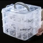 Layer-18 Grid Jewelry Box