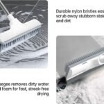 WHITE 2 IN  1 TILES CLEANING BRUSH