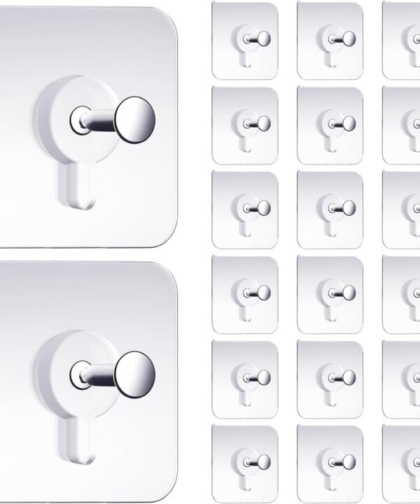 SILVER Screw Hook