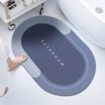 Round Bathroom Mat