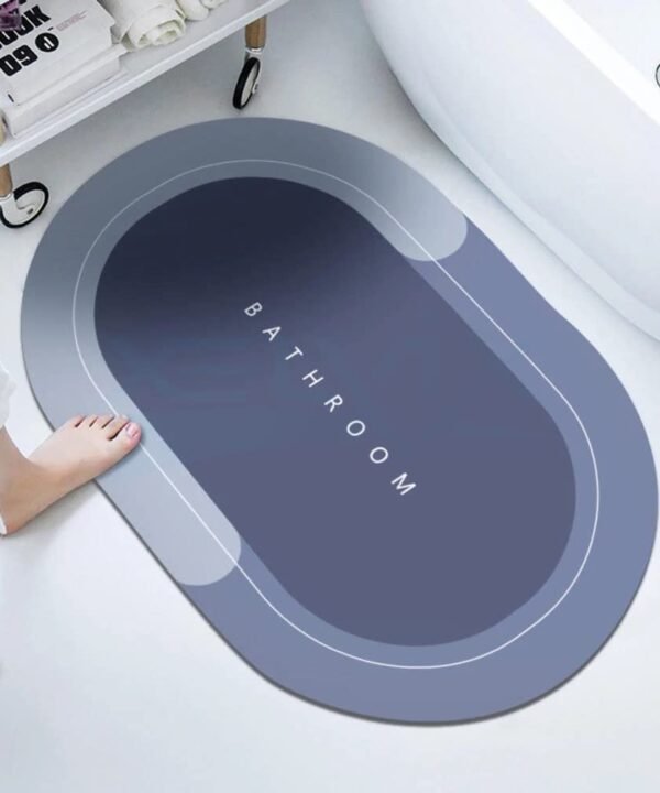 Round Bathroom Mat