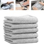 Set of 5 Silver Scrubber sheet