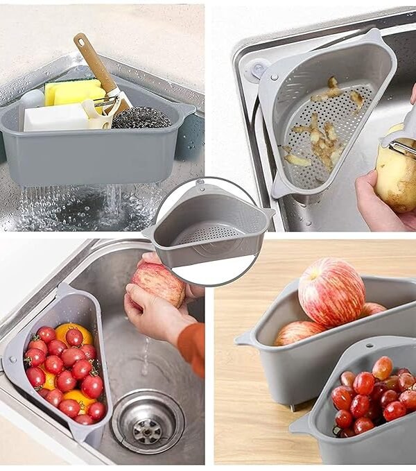 Kitchen storage washing basket