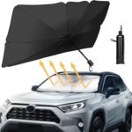 Car Sunset Umbrella
