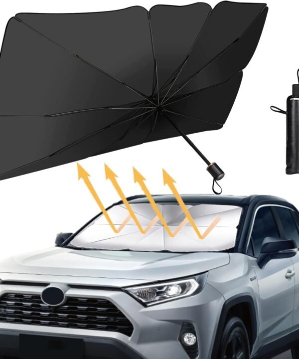 Car Sunset Umbrella